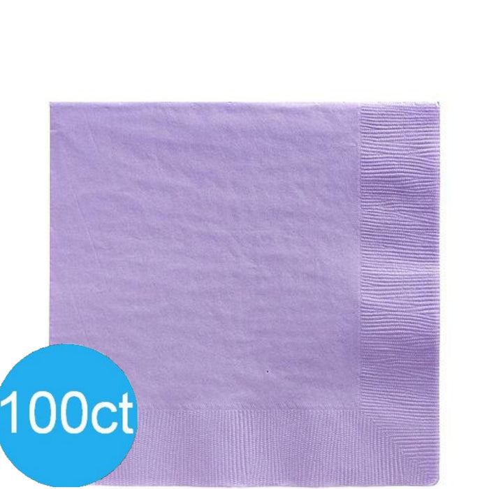 Lavender Lunch Napkins | 100ct