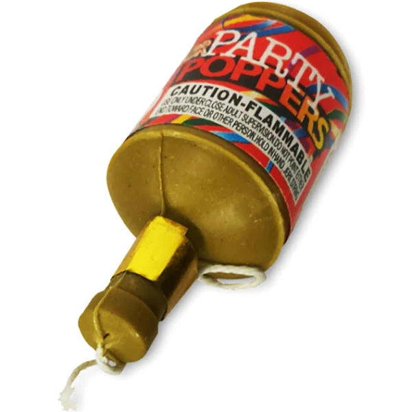 CHAMPAGNE PARTY POPPERS | 72 ct