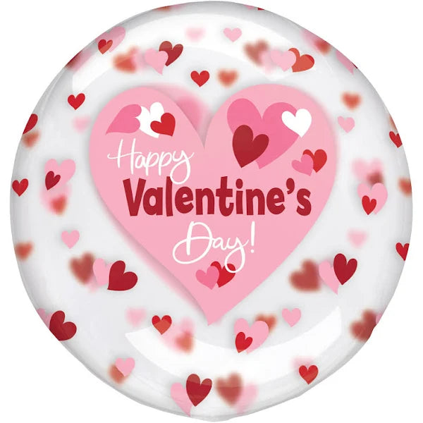 Valentine's Day Playful Hearts Orbz Balloon 16” | 1ct