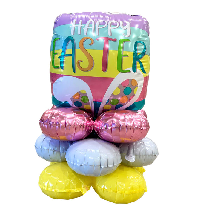 Easter Bunny Ears Mini Balloon Bouquet | 1ct