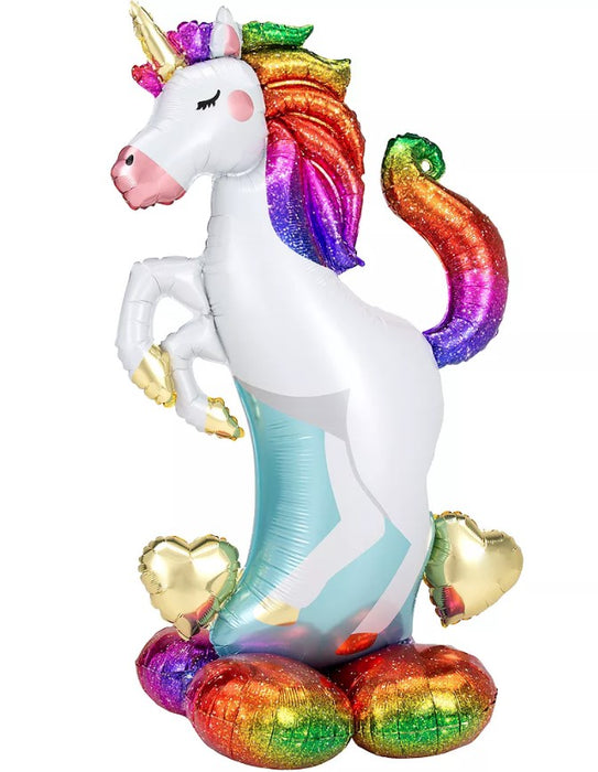 AirLoonz Decorative Unicorn Balloon Uninflated 55" | 1 ct