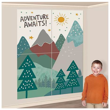 Into The Wilderness Scene Setter Wall Decoration Kit | 1kit