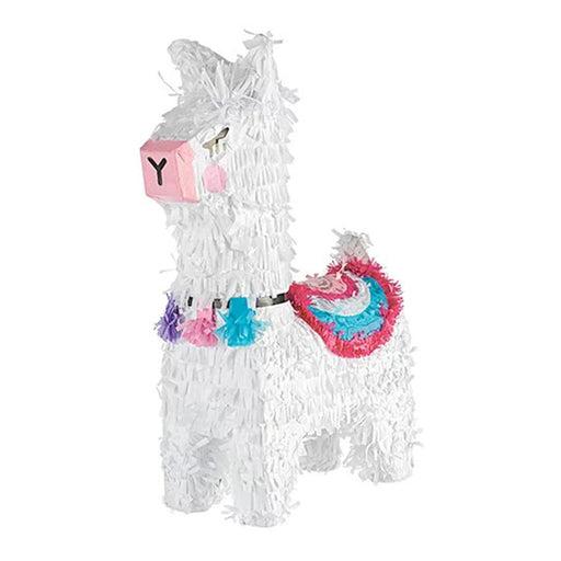 White Llama Piñatas 18.75" | 1 ct